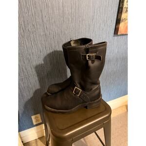 Georgia Engineer Steel Toe Motorcycle Boots G5100 Size 8E